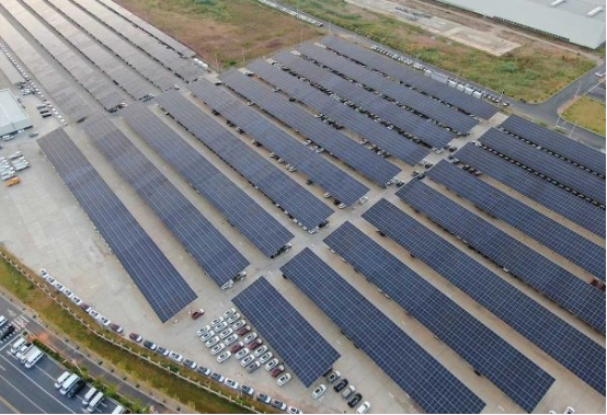 Solar Carport Design for EV Charging and Battery Storage Projects
